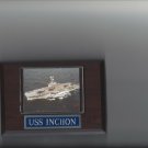 USS INCHON PLAQUE NAVY US USA MILITARY LPH-12 SHIP AMPHIBOUS ASSAULT