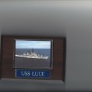 USS LUCE PLAQUE NAVY US USA MILITARY DDG-38 SHIP GUIDED MISSILE DESTROYER USS LUCE PLAQUE NAVY US USA MILITARY DDG-38 SHIP GUIDED MISSILE DESTROYER