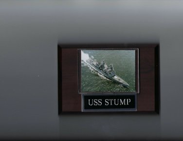 USS STUMP PLAQUE DD-978 NAVY US USA MILITARY SPRUANCE CLASS DESTROYER SHIP