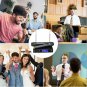 Professional Wireless Microphone Mic System UHF 2 Channel Dual Handheld Karaoke