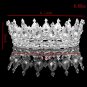 Wedding Bridal Rhinestone Crown Round Prom Tiara Party Headband Hair Accessory