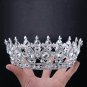 Wedding Bridal Rhinestone Crown Round Prom Tiara Party Headband Hair Accessory