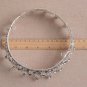 Wedding Bridal Rhinestone Crown Round Prom Tiara Party Headband Hair Accessory