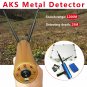 AKS Detective 3D Pro Metal Gold Gems Detector Long Range Diamond Finder Scanner