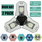 60W 144LED Garage Light LED Shop Lamp Ceiling 6000LM Deformable 220V Daylight