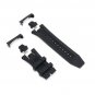 35mm Replaceable Black Silicone Rubber Band For Invicta Subaqua Noma V Noma5