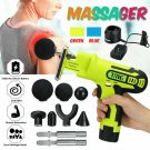 Professional Handheld Deep Tissue Muscle Massage Gun Body Vibration Therapy Kit