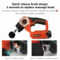Percussive Massager Gun Vibrating Therapy Device Massage Body Muscles Relaxing