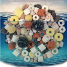 420G 12 in 1 Fish Tank Aquarium Bio Balls Filter Media w/ Zipper Media Mess Bag