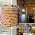 35mm Natural Brown Jute Hemp Rope Twine String Cord Shank Craft String DIY Decor