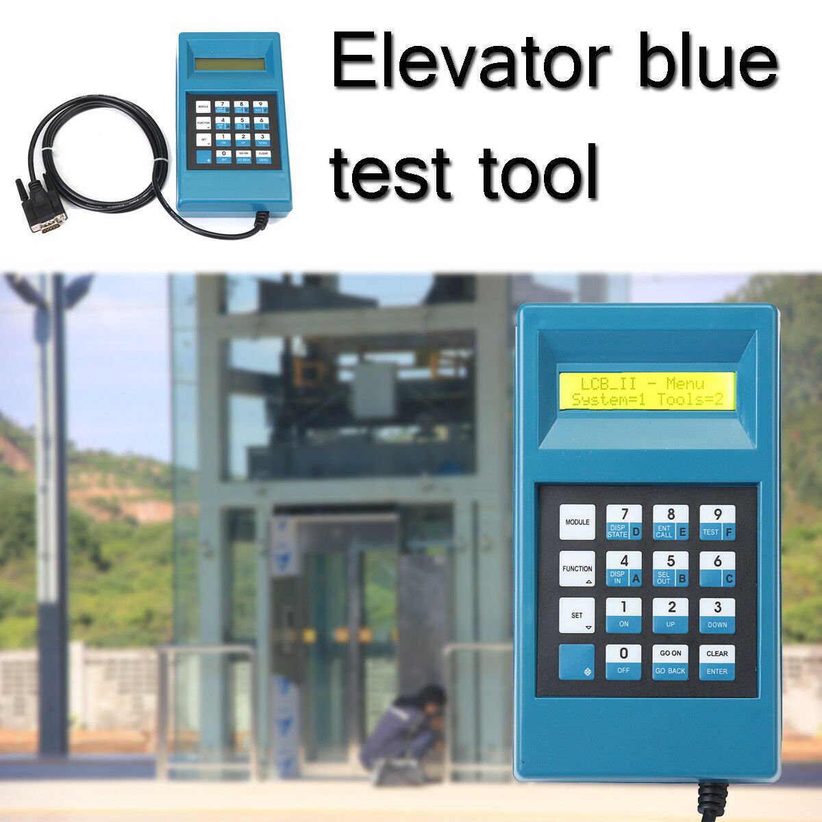 Lift Elevator Server Test Conveyor LCD Debugging Tool Fit For XIZI ...