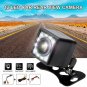 12 LED HD Car Rear View Reverse Backup Camera Parking Night Vision Waterproof