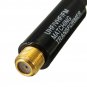 2pcs Coaxial AV Adapter Antenna Match Transformer UHF VHF FM Plated 70 to300 Ohm