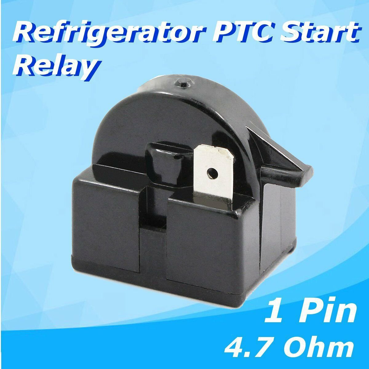QP24R7 Start Relay Refrigerator PTC for 4.7 Ohm 1 Pin Vissani Danby