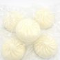 White Bun Squishy Slow Rising Kid Toy Simulation Food Bread Fun Collectibles HOT