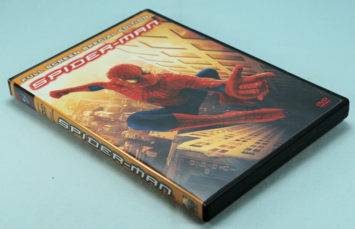 Spider Man 02 Dvd 02 Tobey Maguire Kirsten Dunst 2 Discs Vg