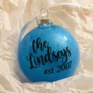 Glass Ornament