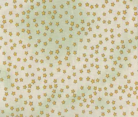 Blessings of the Season Fabric 2.875 yds RJR Quilt Fabric Gold Stars