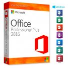 Microsoft Office 2016 Professional Plus 64 bit Genuine download with key for 1 PC