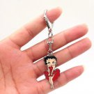 Betty Boop Keychain Keyring Christmas Collectible Gifts Cartoon Anime