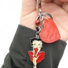 Betty Boop Keychain Keyring Christmas Collectible Gifts Cartoon Anime