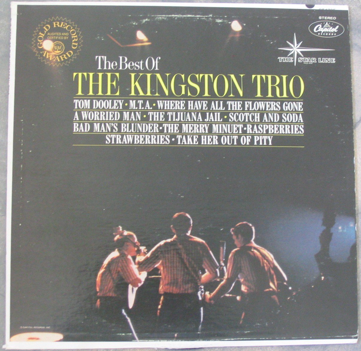 The Kingston Trio The Best Of The Kingston Trio Vinyl LP Record