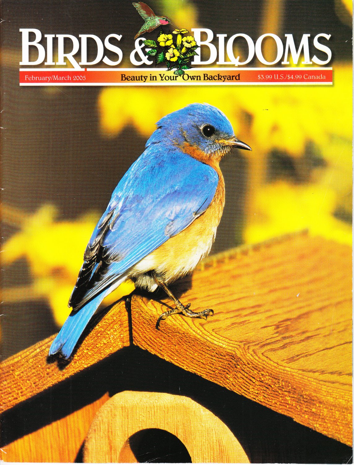 Birds & Blooms February/March 2005 Magazine Vol. 11 No.1