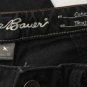 Eddie Bauer Women's Jeans Curvy Trouser Leg Stretch Specialty Dyed Size 10 Black