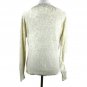 Gap Women's Sweater Pull Over Yellow Beige V Neck Size Large