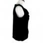 Ronni Nicole Women's Shirt Petite Velvet Sleeveless Size M Black