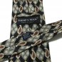 Today's Man Men's Neck Tie 100% Silk Made in Italy 58L 3 3/4W