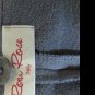 Roni Rose Italy Womens Cropped Jacket 3/4 Sleeves Removable Hood Gray