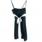 Rudy Rox Women's Dress Spaghetti Straps Pleated Size XS Black