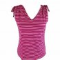 Lauren Ralph Lauren Petite Women's Tank Top Size PL/G Striped