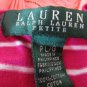 Lauren Ralph Lauren Petite Women's Tank Top Size PL/G Striped