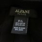Alfani Petite Women's Cardigan Ruffled Black Ribbed Sleeves Size LP