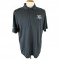 Men's Large Polo Core 365  Bud Light Short Sleeve Shirt Gray