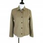 Banana Republic Women's Shirt Wool Angora Rabbit Hair Blend Size Med Tan