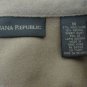 Banana Republic Women's Shirt Wool Angora Rabbit Hair Blend Size Med Tan