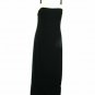 Ever Beauty Formal Maxi Dress 10 Beaded Bodice Lined Black White