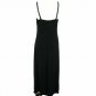 Ever Beauty Formal Maxi Dress 10 Beaded Bodice Lined Black White