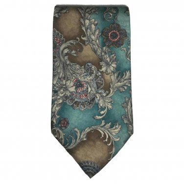 Bill Blass Men's Neck Tie Silk 55 3/4" L 4" W BOGO 50% OFF