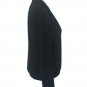 Valerie Stevens Petite Womens Blazer Lined Black Size 10 Petite Career Work