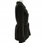 Mixit Women's Silk Jacket Size 10 Brown Lined Belted