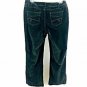 Sonoma Life + Style Womens Corduroy Pants Straight Leg Size 10 Green