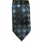 ALEXANDER JULIAN Men's Neck Tie Handmade Polyester Geometric 58L 3.5W