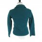 Cabela's Women's Blazer Jacket Waffle Weave Button-Front Hunter Green Size Sm