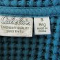 Cabela's Women's Blazer Jacket Waffle Weave Button-Front Hunter Green Size Sm