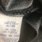 JuJu Women's Jean Skirt Shiny Black A Line Knee Length Pockets Size 7/8