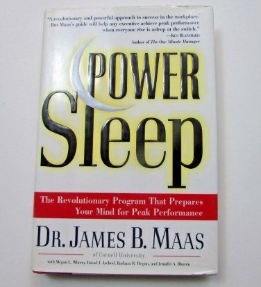 Power Sleep by Dr. James B. Maas Hardcover